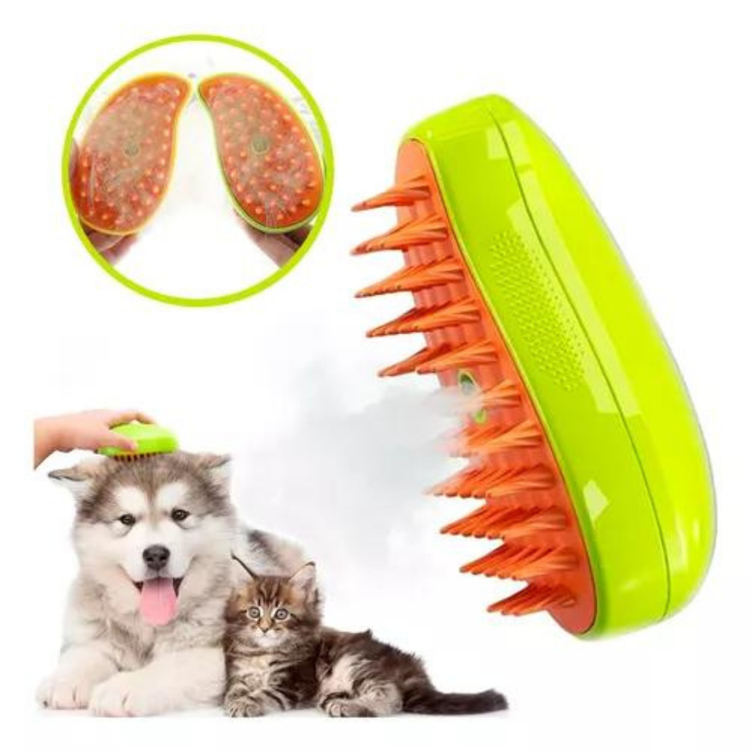 PetSpa® Cepillo De Vapor 3 en 1 Multifuncional para peros y gatos  🐶🐱