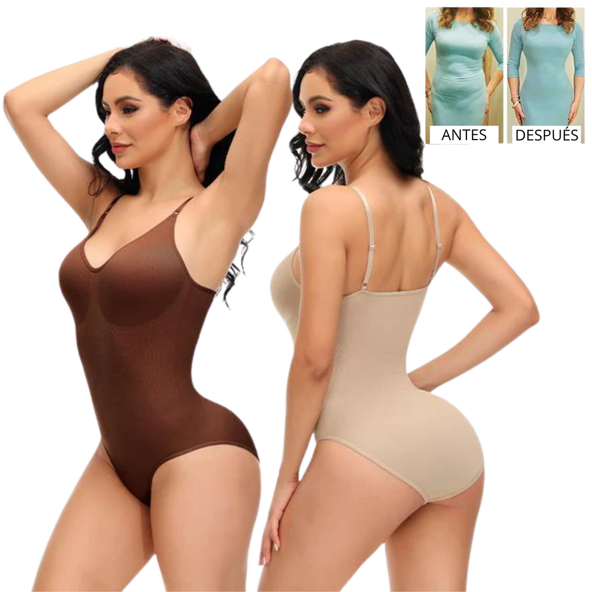 Body Modelador (Reduce Medidas, Levanta Busto, Efecto Levanta Glúteos)+ Regalo - Parche Adelgazante💖🩷