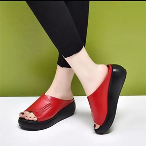Sandalias Ortopédicas de Cuero ConfortMax: Olvídate del Dolor, Vive en Confort 💆👣