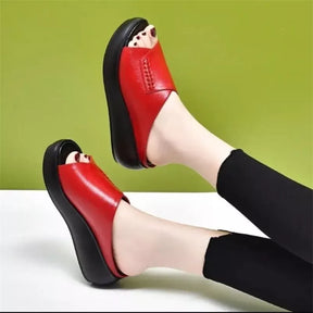 Sandalias Ortopédicas de Cuero ConfortMax: Olvídate del Dolor, Vive en Confort 💆👣