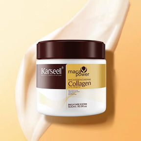 Mascarilla Karseell® Collagen 500ml– Cabello Hidratado, Reparado y Fuerte Siempre 💖